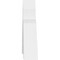 Ekena Millwork Archdale Architectural Grade PVC Gable Bracket, 36"W x 18"H x 4"D x 6"F, 12/12 Pitch GBP036X18X0406ARC00 - alternate 2